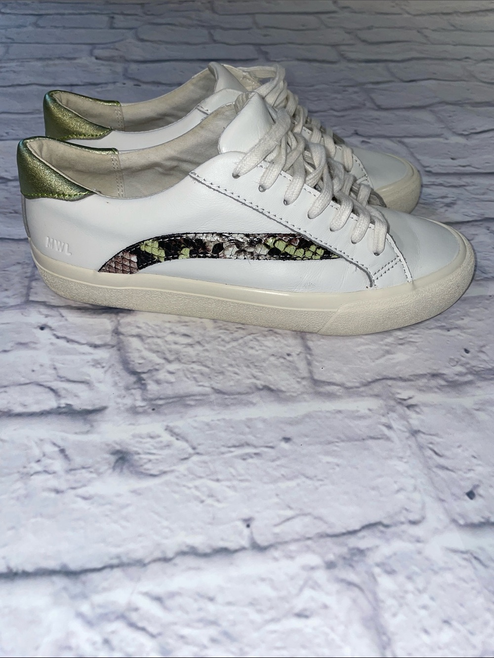 MADEWELL Sidewalk Low Top Sneaker In Mint Cream Multi